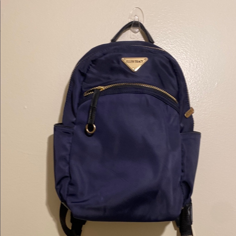 ELLEN TRACY Navy Blue Backpack